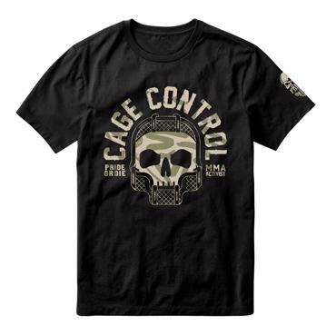 PRiDEorDiE cage control T-Shirt -black